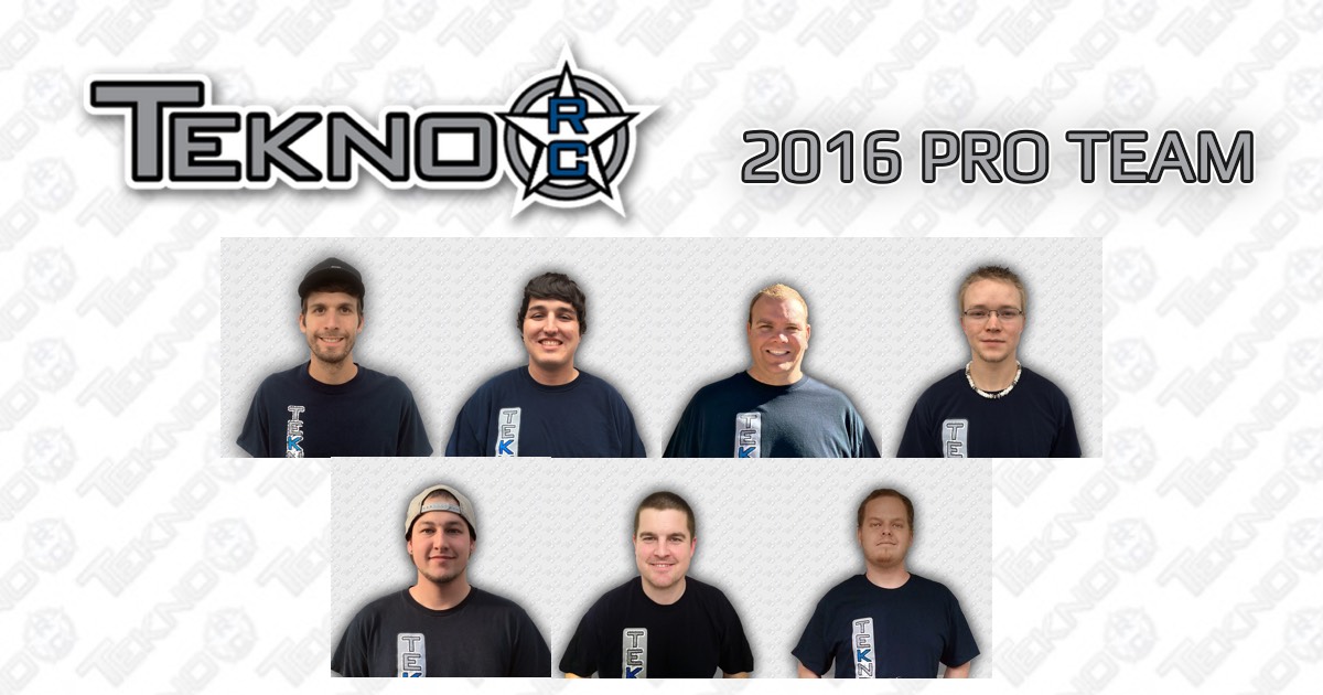 Meet The Tekno RC 2016 Pro Team!