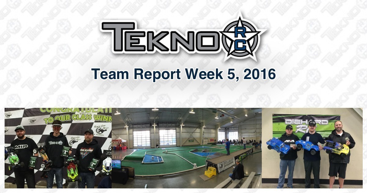Tekno RC Team Report Week 5 2016