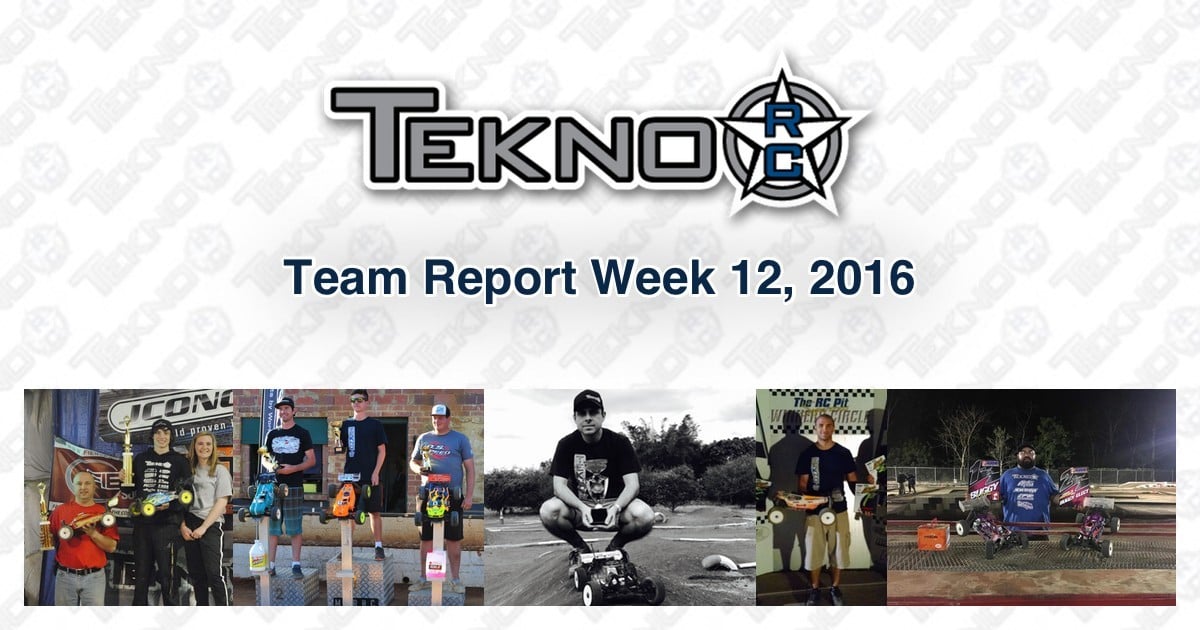 Tekno RC Team Report Week 12 2016