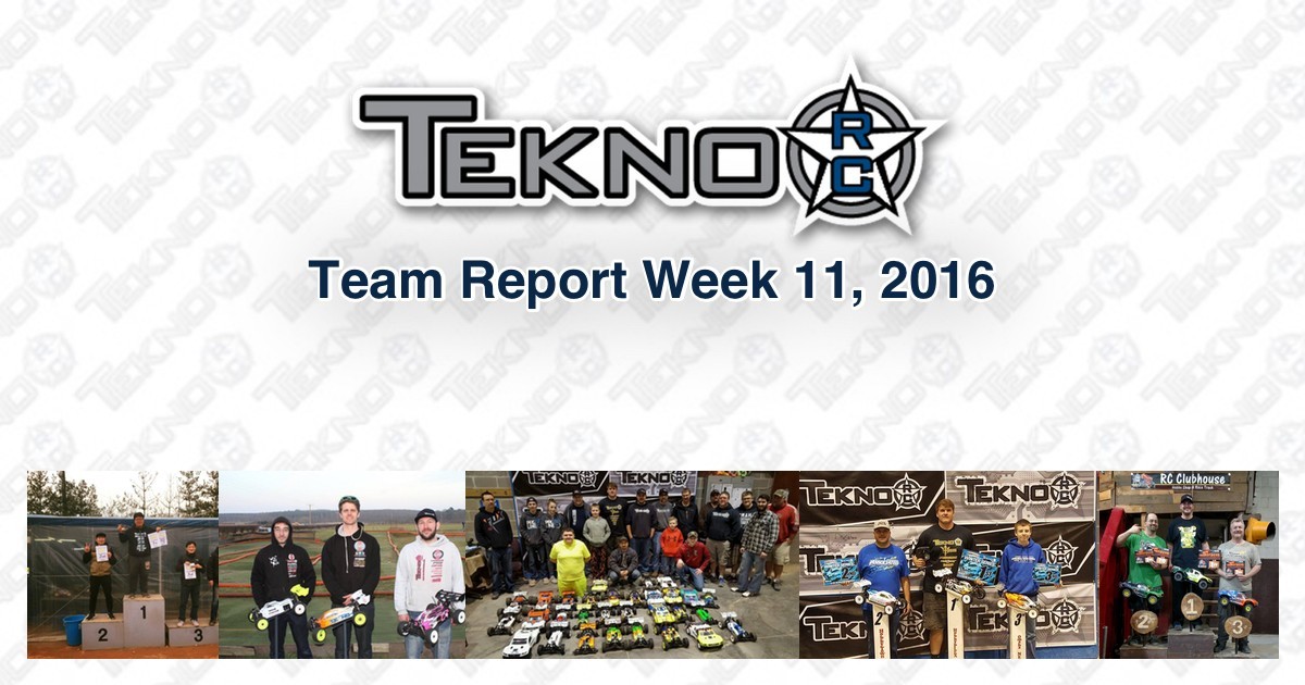 Tekno RC Team Report Week 11 2016
