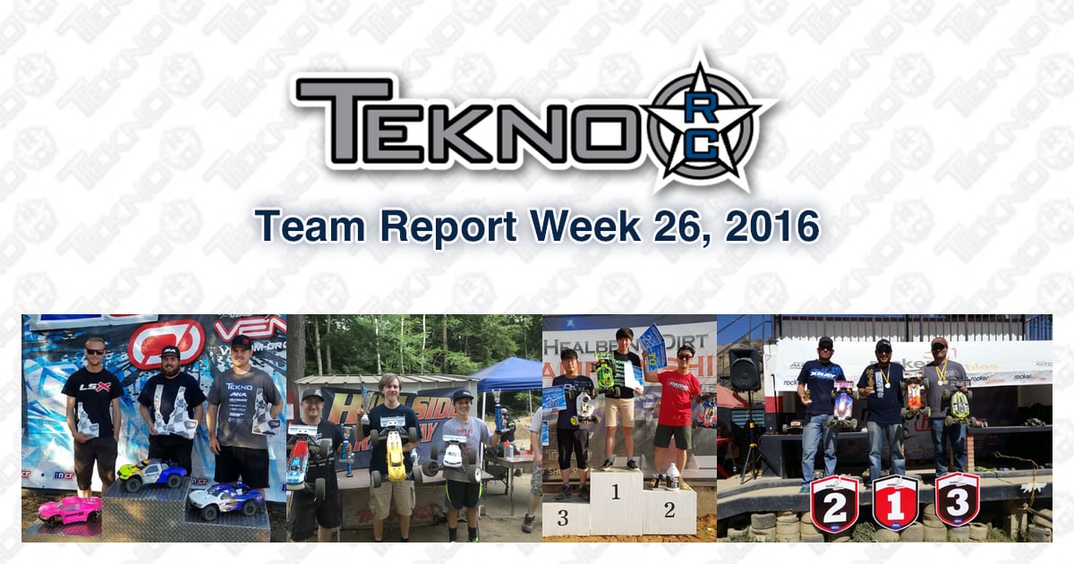 Tekno RC Team Report Week 26 2016