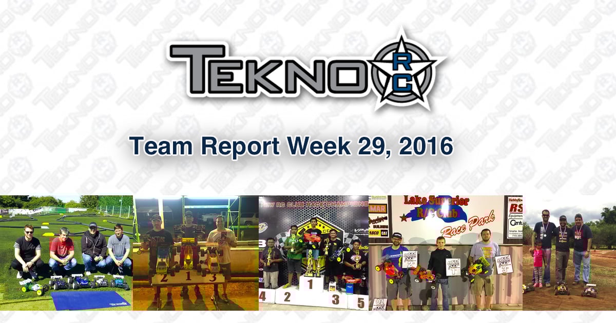 Tekno RC Team Report Week 29 2016
