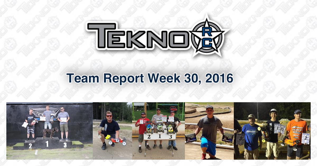 Tekno RC Team Report Week 30 2016