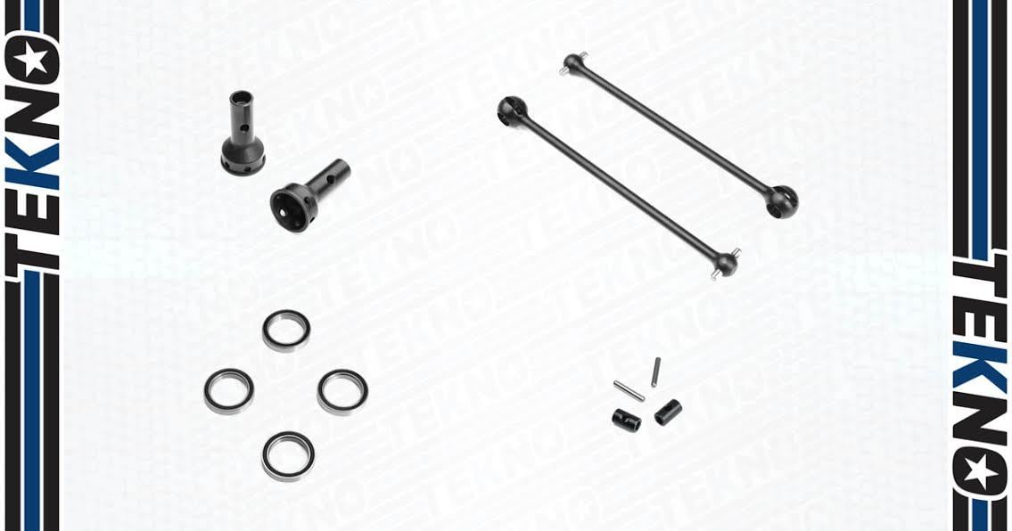 Tekno RC CVA Driveshafts for EB/NB48.4 Now Available