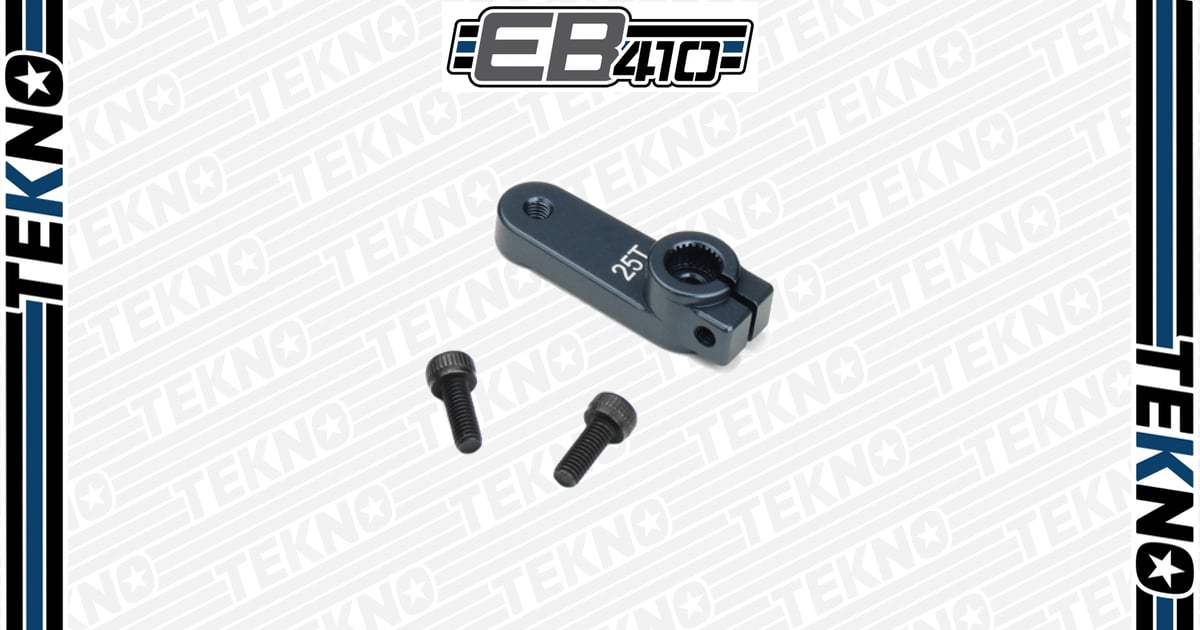 Tekno RC EB410 25T Aluminum Servo Horn Now available!
