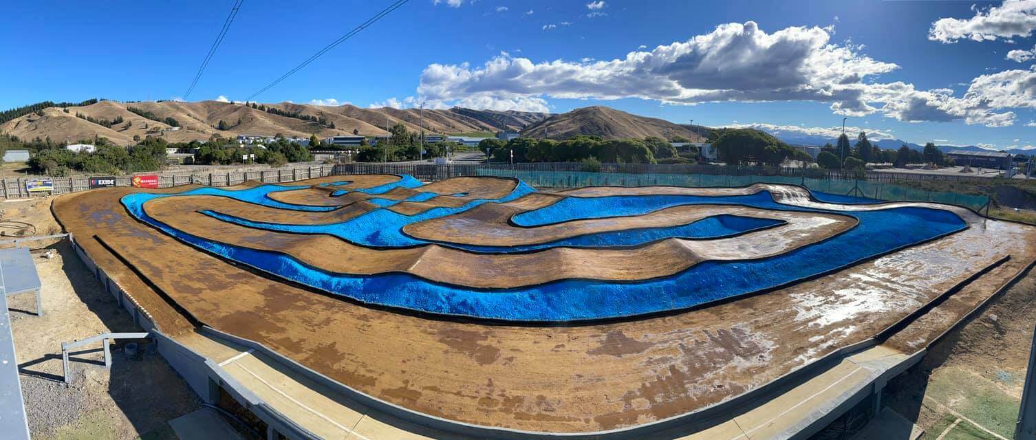 Great track, built by Blenheim Radio Control Car Club