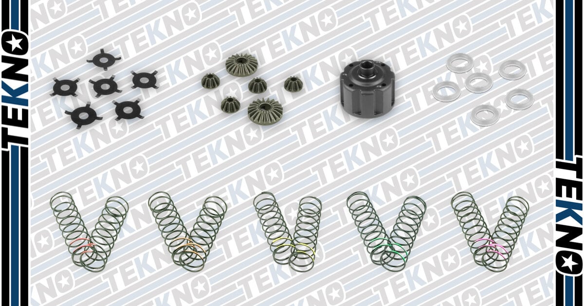 New Shock Springs And Diff Parts From Tekno RC!