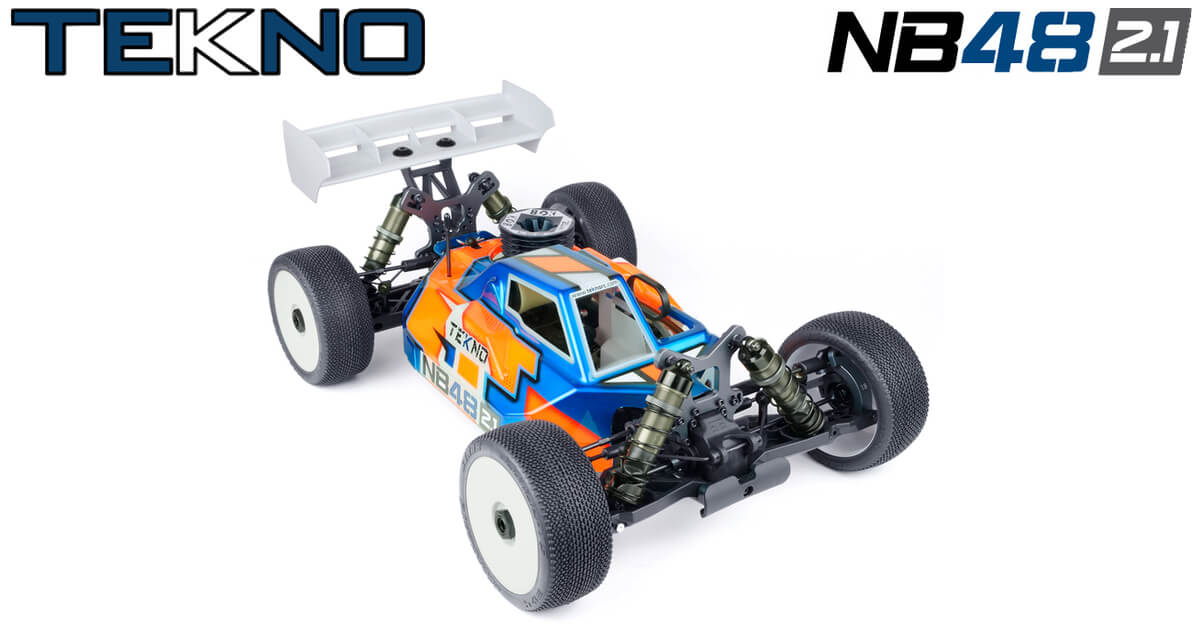 New NB48 2.1 1/8th 4WD Competition Nitro Buggy Kit!