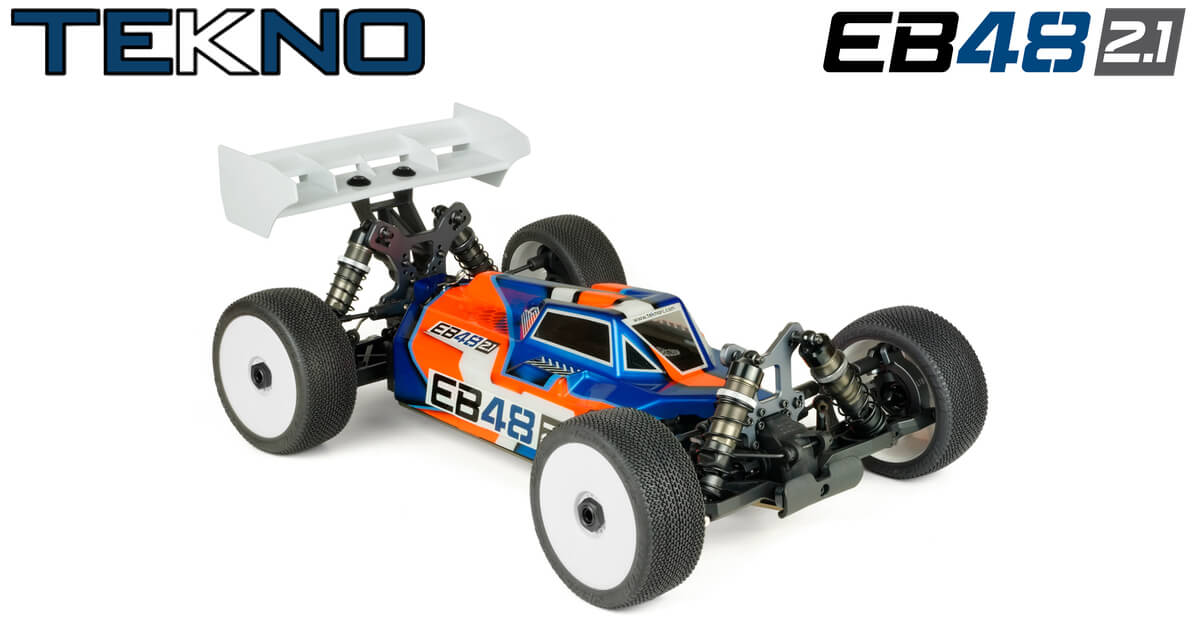 New Tekno RC EB48 2.1 1/8th 4WD Competition Electric Buggy Kit!